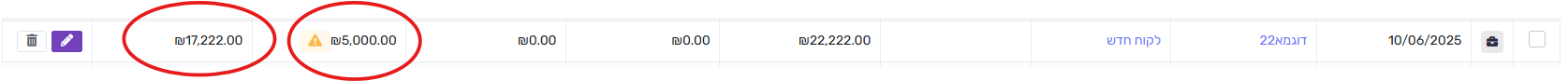 תצוגה אחרי שסגרנו מסמך