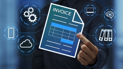 Digital,Invoice,Automation.,Tax,Compliance,And,Management,Platform.,Businessperson,Holding